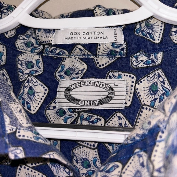 - Men’s weekends only button down shirt size XL new never worn - Picture 2 of 3